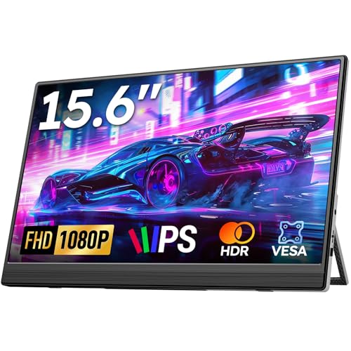 Dopesplay 15,6 Zoll USB-C Monitor mit 1080P FHD – Tragbarer Bildschirm