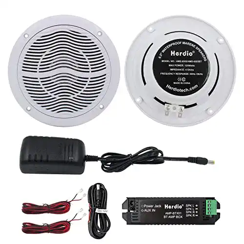 Bluetooth-Deckenlautsprecher Herdio 6,5 Zoll mit 120 Watt Leistung