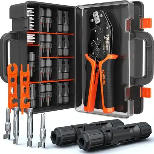 Crimpzange Someline Solarstecker Set