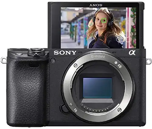 Sony Alpha 6400 Digitalkamera APS-C Spiegellose Kamera mit Autofokus