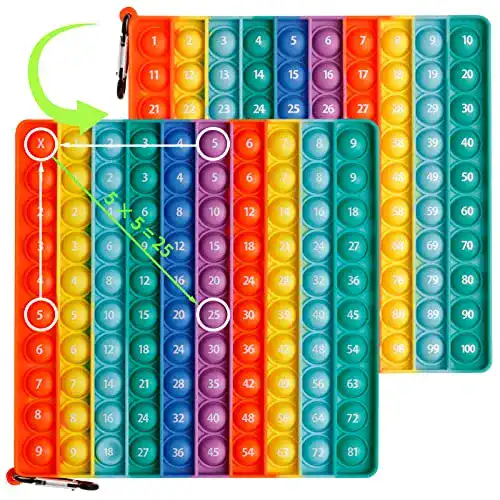 Pop-It Meinraum Pop On It 2 in 1 Fidget Spielzeug für Kinder