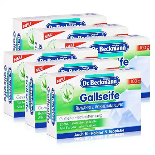 Gallseife Dr. Beckmann 6er Pack (6 x 100 g) zur Fleckenentfernung