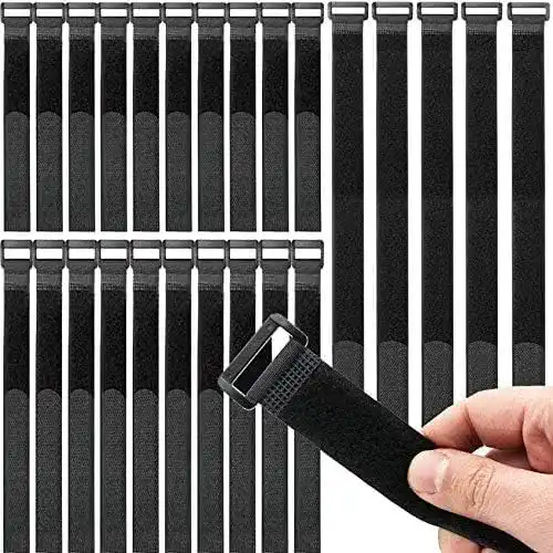 Kabelbinder Honyear 25 Stück wiederverwendbar, Klett