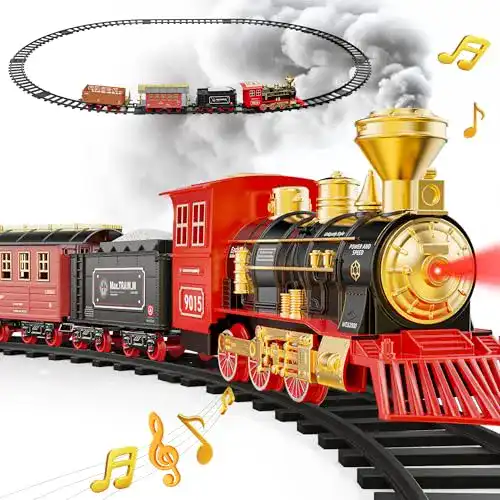 Modelleisenbahn Hot Bee für Kinder – Elektrischer Weihnachtszug