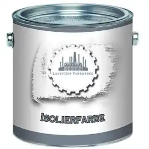 Nikotinsperre Lausitzer Farbwerke Isolierfarbe in Weiß 2,5 L