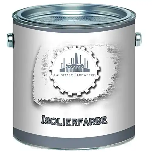 Nikotinsperre Lausitzer Farbwerke Isolierfarbe in Weiß 2,5 L