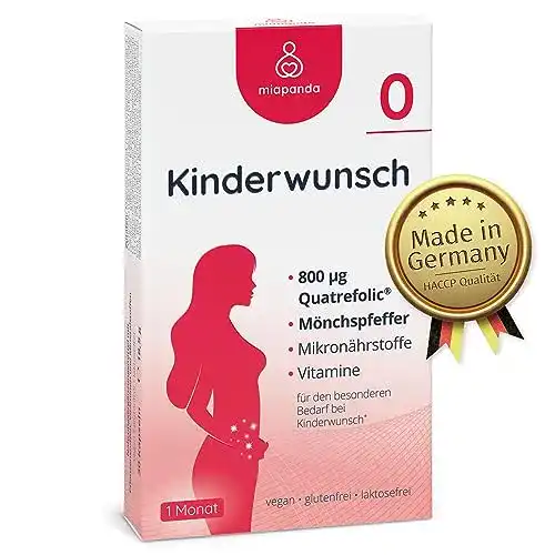 Mönchspfeffer mit bioaktiver Folsäure für den Kinderwunsch
