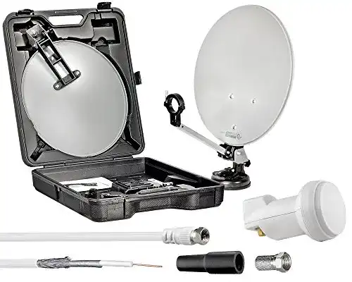 Camping Satellitenanlage EG-SAT Mobiles digitales Camping-Set