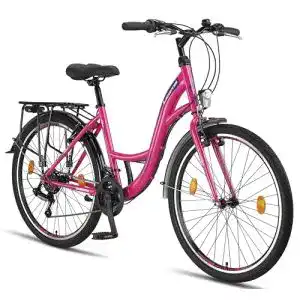 26 Zoll Licorne Bike Stella Premium City Fahrrad für Damen und Herren