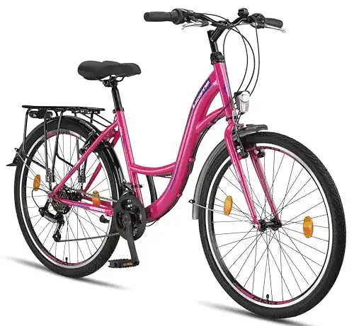 26 Zoll Licorne Bike Stella Premium City Fahrrad für Damen und Herren