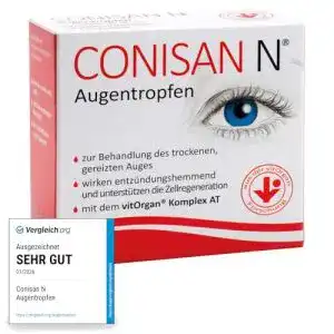 Allergie-Augentropfen Conisan N für gesunde Augen