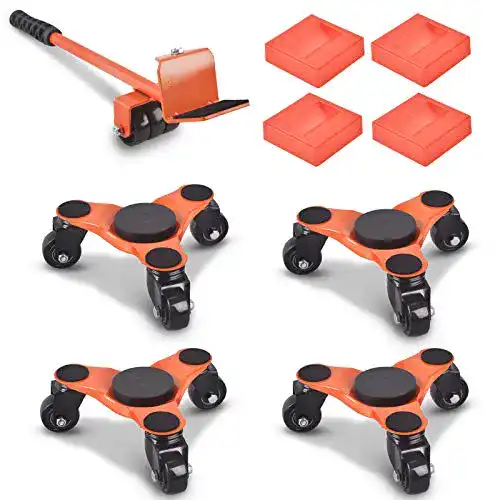 Möbelheber Ronlap 6-Inch Möbel Transportroller Set 9-teilig