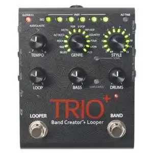 Loop-Pedal Digitech TRIO Plus Band Creator für Gitarre mit Looper