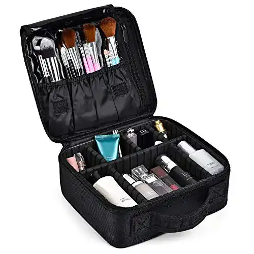 Garsumiss Kosmetiktasche Klein für Damen Leerer Schminkkoffer