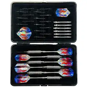 Softdarts Wagner Automaten Dartpfeile 6 Chrom Turnier-Dartpfeile