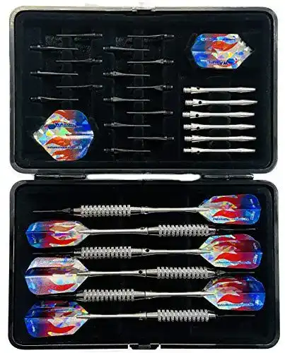Softdarts Wagner Automaten Dartpfeile 6 Chrom Turnier-Dartpfeile