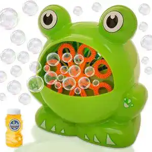 Seifenblasenmaschine Gamez Jam Frog für Kinder und Kleinkinder