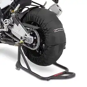 Reifenwärmer für Motorräder von Constands, Set für Superbike 60-80°C