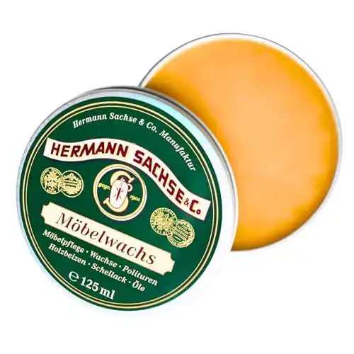Antikwachs Möbelwachs aus Bienenwachs für Holzpflege 125ml