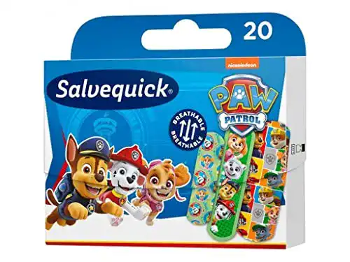 Kinderpflaster Salvequick Pow Patrol für Kinder 20 Stück