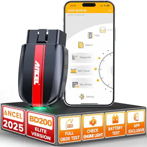 OBD2-Adapter ANCEL BD200 Bluetooth 5.0 für Fahrzeugdiagnose