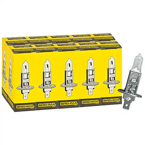 Brehma H1 12V 55W Halogenlampen 10er Set für Automobile
