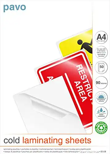 Laminierfolien Pavo – Selbstklebende Hochglanzfolien 310x422mm