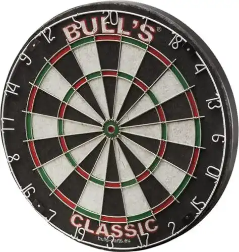 Bull’s Dartscheibe Classic Bristle Board in Mehrfarbig