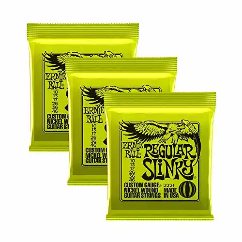 E-Gitarren-Saiten Ernie Ball Super Slinky im 3er-Set