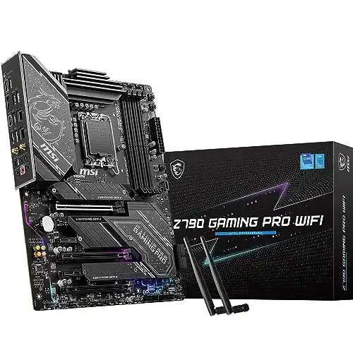 MSI Z790 Gaming PRO WiFi Mainboard für Intel Prozessoren, ATX