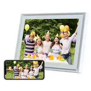 Digitaler Bilderrahmen 10 Zoll Aeezo mit WiFi und Touchscreen