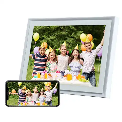 Digitaler Bilderrahmen 10 Zoll Aeezo mit WiFi und Touchscreen