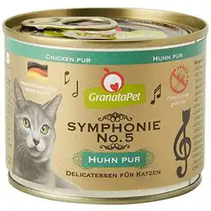 Katzennassfutter GranataPet Symphonie No. 5 Huhn Pur 6x200g