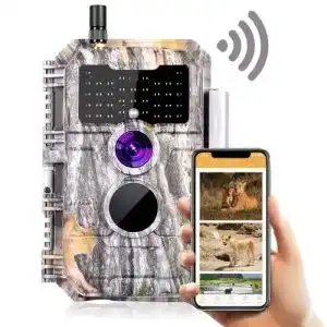 Wildkamera mit App von BlazeVideo – WLAN Fotofalle mit WiFi