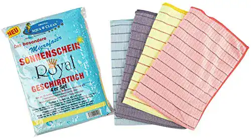 Aqua Clean Sonnenschein Royal Geschirrtücher 4er Set