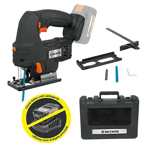 Akku-Stichsäge Deltafox 20V Pendelhub ohne Akku und Ladegerät