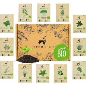 Kräutersamen Set mit 10 verschiedenen Sorten für den Garten