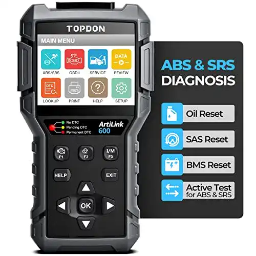 KFZ-Diagnosegerät Topdon OBD2 mit Reset-Funktion