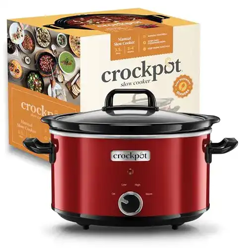 Slow Cooker mit Warmhaltefunktion und 3,5 Litern Fassungsvermögen