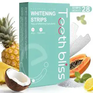 Teethbliss Zahnaufhellung Bleaching-Strips für weißere Zähne