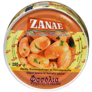 Baked Beans Zanae dicke weiße Bohnen 3 x 280 g