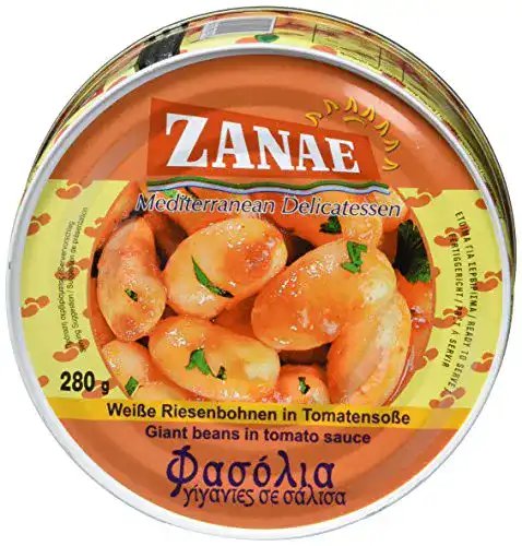 Baked Beans Zanae dicke weiße Bohnen 3 x 280 g