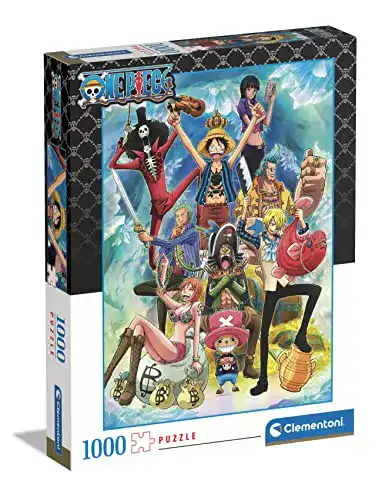 Clementoni One Piece Film Red Puzzle 1000 Teile für Erwachsene und Kinder ab 9 Jahren