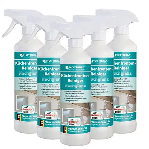 Küchenreiniger Hotrega für Hochglanzflächen, 5x 500 ml