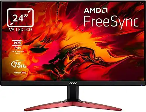 Acer Nitro KG241YA Gaming Monitor 24 Zoll Full HD mit FreeSync