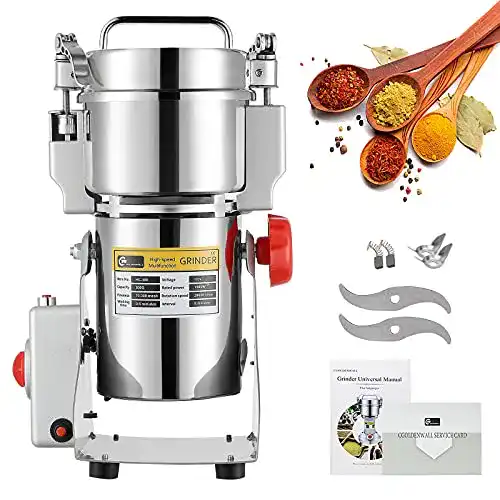 Getreidemühle CGOLDENWALL 300g 1800W elektrisch für Trockenmaterialien