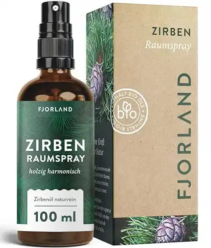 Zirbenspray Fjorland mit 100% naturreinem Zirbenöl aus Österreich 100 ml