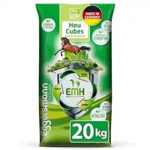 Heucobs Eggersmann Pferdefutter EMH Heu Cubes 20 kg Raufutter