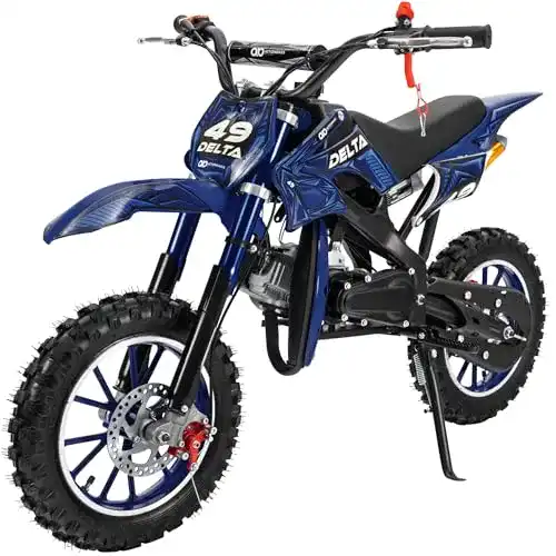 Pocket-Bike Actionbikes Motors Crossbike Delta 49 cc, 2-Takt