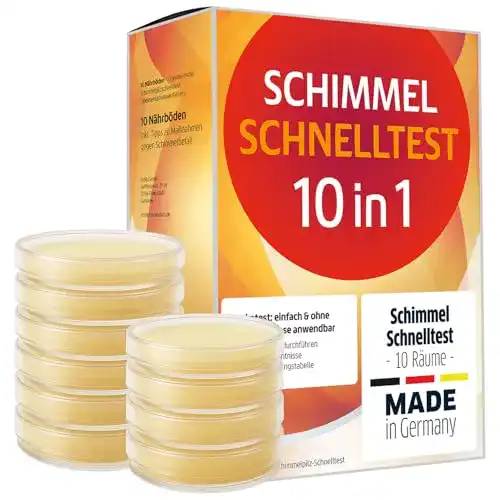 Schimmeltest Luftasan für bis zu 10 Räume und Schnelltest